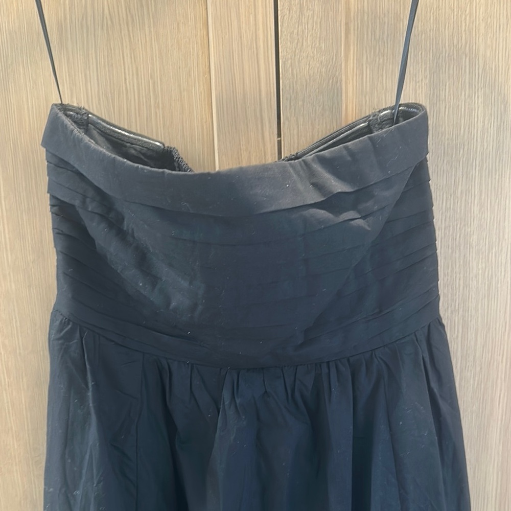 Elegant Black Strapless Dress